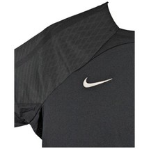 Nike Football Soccer Shirt Womens Black Athletic Top Size M Medium Black - $26.04