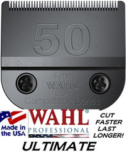 Wahl Ultimate Competition Pet Grooming #50 Blade*Fit Many Oster,Andis Clippers - £34.59 GBP