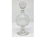 Waterford  COLLEEN Crystal Glass Footed Perfume Bottle Signed - £46.15 GBP