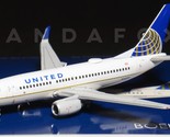 United Boeing 737-700 N12754 GeminiJets GJUAL1601 Scale 1:400 RARE - $95.95