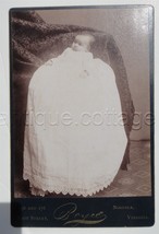 1800 Antique Hidden Mother Photograph Glowing Baby Norfolk Va Ghost Cabinet Card - £33.63 GBP