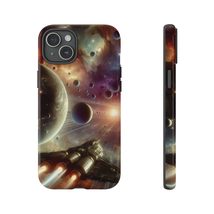 Space Art Tough Cases, Spaceship Traveling Protection for iPhone Galaxy ... - $524.68 MXN