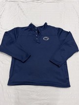 Colosseum Penn State Crewneck Sweatshirt Size XXL. Blue White Pockets NCAA - $18.69