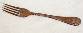 Mepra Casablanca Bronzo 8.25&quot; Bronze Dinner Fork ~ Salesman Sample New ~... - $944.61 MXN
