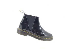 Dr. Martens Bianca Womens  Black Polished Leather Chelsea Boot  Sz 6 - £52.03 GBP