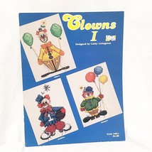 Clowns I Cross Stitch Patterns Cathy Livingston Leaflet 801 Balloons - £12.60 GBP