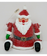 Department 56 Jointed Santa Christmas Ornament RARE - $24.74