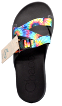 Chaco Men&#39;s Slide Multicolor Flip Flop Sandal Shoes Black Sole  Size US 12 EU 45 - £33.40 GBP