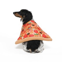 NEW Pizza Costume 1pc Pet Size Small Dog Cat (10-20 lb) Halloween Vibrant Life - £11.82 GBP
