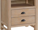 Light Driftwood Alaterre Furniture Arden Nightstand. - £161.95 GBP