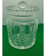 Waterford Crystal Hibernia Biscuit Barrel &amp; Lid Produced From 1968 to 2017 - £77.89 GBP