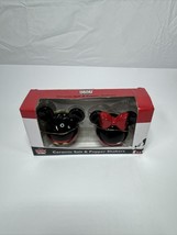 Disney Mickey Mouse And Friends Ceramic Salt &amp; Pepper Shakers Minnie Mouse New - £12.35 GBP