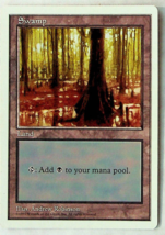Swamp #443 - 5th Series - 1997 - Magic The Gathering - £1.16 GBP