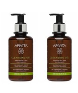 Apivita 2 Pack Propolis Citrus Lime Purifying Gel Face Cleansing Gel - $74.68