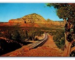 Gateway Road Into Oak Creek Canyon Arizona AZ UNP Chrome Postcard N25 - $5.63