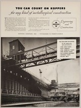 1951 Print Ad Koppers Engineering Construction Coke Oven Plant Pittsburgh,PA - £16.33 GBP