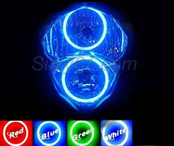 Kawasaki ZX9 ZX9R Headlight Halo 1996-2003 Angel Eye Demon LED Plasma CO... - $79.41