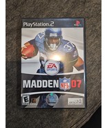 Madden NFL 07 (PS2) No Game. Case + Manual + Insert - $4.16