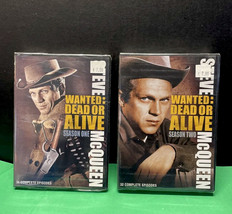 Wanted Dead Or Alive Season 1 and 2 DVD Steve McQueen 68 Episodes New - £14.43 GBP