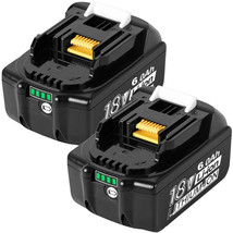 2 Pack for Makita 18 Volt Li-ION 6.0Ah LXT Battery BL1860B Tool Power Battery US - £36.04 GBP