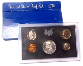 1970 S U.S. Mint Proof Set United States Original Mint Packaging - £11.90 GBP