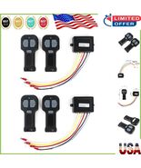 Universal Wireless Winch Control Kit - 4 Remotes for Easy Recovery Opera... - $867.58 MXN
