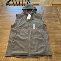 Nike Therma-Fit Winterized Hoodie Training Vest Grey Mens Size M DD2132 ... - $49.49