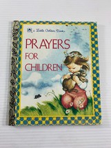 Vtg 1974 Little Golden Book Prayers for Children Religious Christian Ephemera - £9.49 GBP