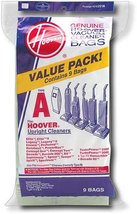 Hoover 4010221A Vacuum Cleaner Bags--Contains 9 Bags A Type - £14.66 GBP