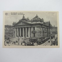 Postcard Brussels Belgium The Exchange Renaissance Style by Suys Antique UNPOSTD - £6.38 GBP