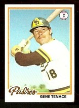 San Diego Padres Gene Tenace 1978 Topps # 240 Vg - £0.37 GBP