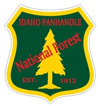 Idaho Panhandle National Forest Sticker R3254 YOU CHOOSE SIZE - $1.45+