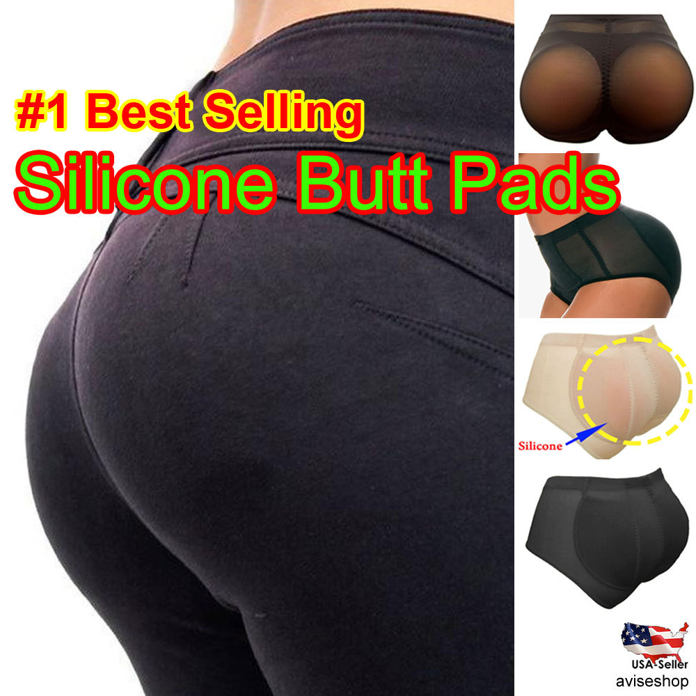 Big Silicone Butt Pads buttock Enhancer body Shaper Brief  Panty Tummy Control