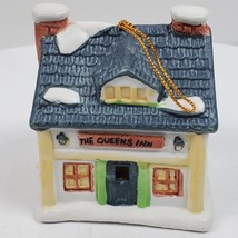 Vintage 1991 Queen&#39;s INN Christmas Readers Digest House Bell Ornament 3x2x2.5&quot; - £8.99 GBP