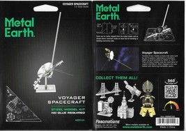 NASA Space Program Voyager Spacecraft Metal Earth Steel Model Kit NEW SE... - $7.84