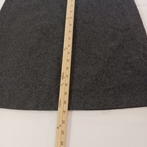 Studio Y Women's Gray Wool Blend Pull-On A-Line Skirt Size 7 Measured Waist 30" image 9
