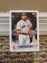 2022 Topps Series 1 | Matt Barnes | Boston Red Sox | #303 - $0.99