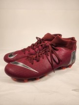 Nike Mercurial Engineered For Speed Burgundy Football Soccer Cleats US S... - $65.41