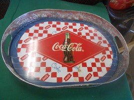 Collectible Coca Cola.. Metal Oval Tray - £19.09 GBP