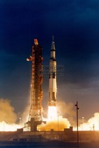 Launch Of Apollo 14 Saturn V Rocket To The Moon Nasa 4X6 Photo Postcard - £5.16 GBP