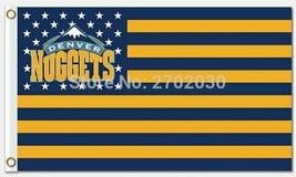 Denver Nuggets Flag 3x5ft Banner Polyester Basketball nuggets019 - $15.99