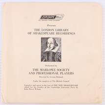 London Library of Shakespeare Recordings, Macbeth, Hamlet 33 rpm 7&quot; DJX-13 - £10.02 GBP