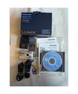Panasonic Lumix DMC FX9 Argent 6.0 Mp Appareil Photo Numérique Boîte Actif - $1,529.65 MXN