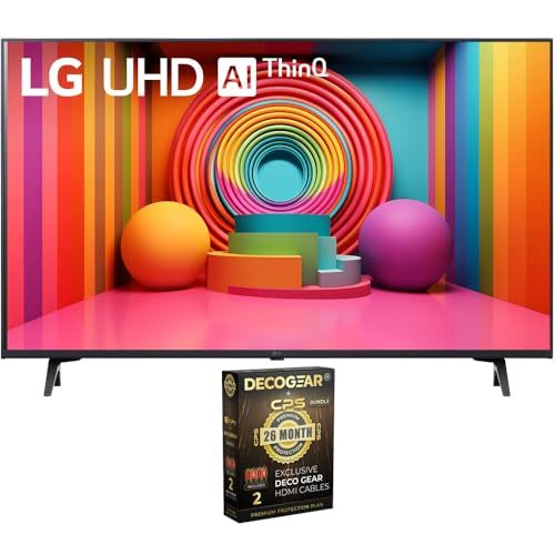 LG 65UT7570PUB 65-Inch UT75 Series LED Smart TV 4K (2024) Bundle with De... - $735.97