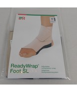 ReadyWrap Foot SL Adjustable Compression Wrap Medium Right Beige Regular... - £34.16 GBP