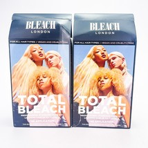 Bleach London Total Bleach Kits for Platinum Blonde Hair Lot Of 2 All Hair Types - $22.20