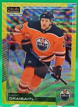 2020-21 OPC O-Pee-Chee Platinum Leon Draisaitl #2 Neon Yellow Surge - £3.85 GBP