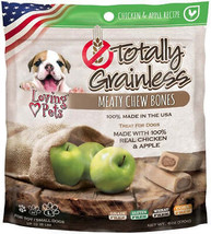 Loving Pets Totally Grainless Chicken and Apple Small Dog Chew Bones - $5.95