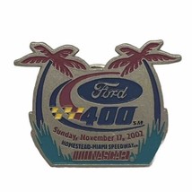 2002 Ford 400 Homestead Miami Speedway Raceway Racing Race Car Lapel Hat... - $7.95