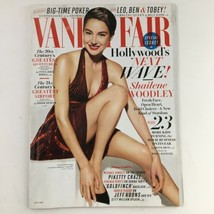 Vanity Fair Magazine July 2014 Shailene Woodley New Kind of Stardom, No Label - £7.52 GBP